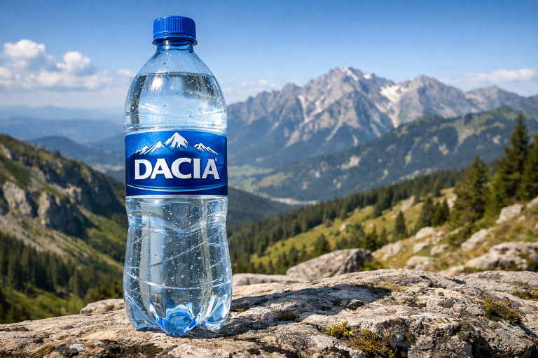 Statul român vrea să îmbutelieze propriul brand de apă minerală, numit Dacia, la Deva