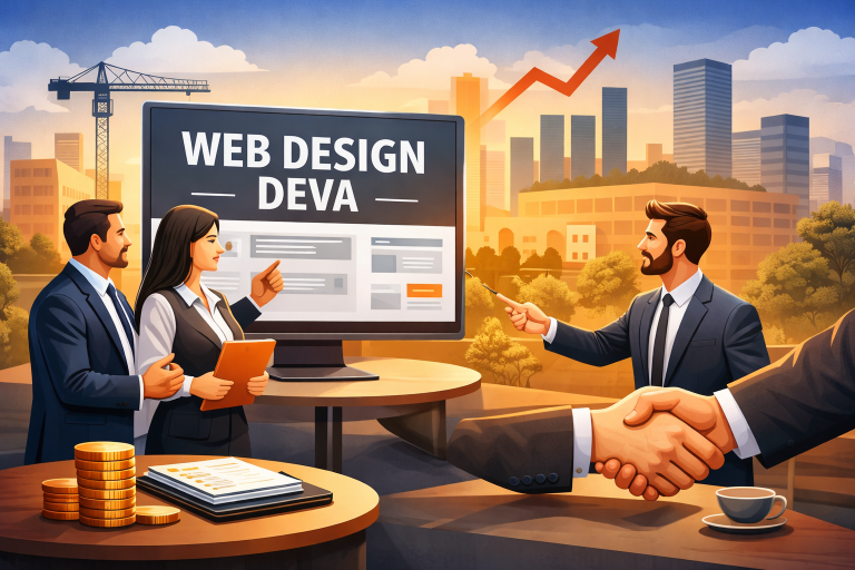 Tot mai multe firme din Deva investesc în web design pentru a atrage clienți locali